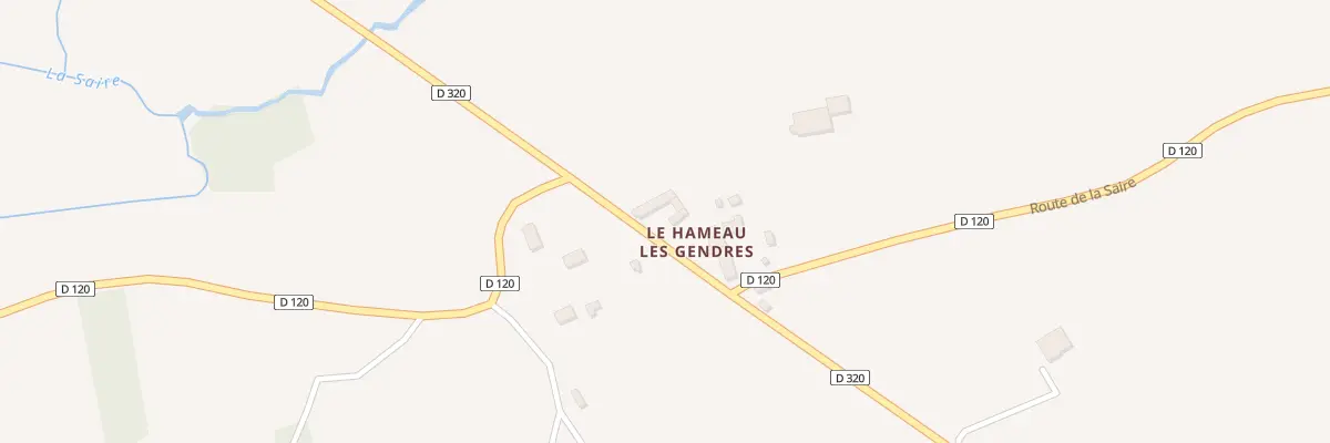 Plan du 72 Rue des Ecoles - Le Theil à Gonneville-Le Theil