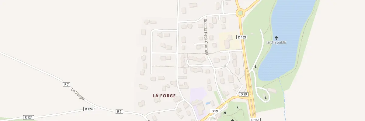 Plan du 15 Lot des Granges à Thourie