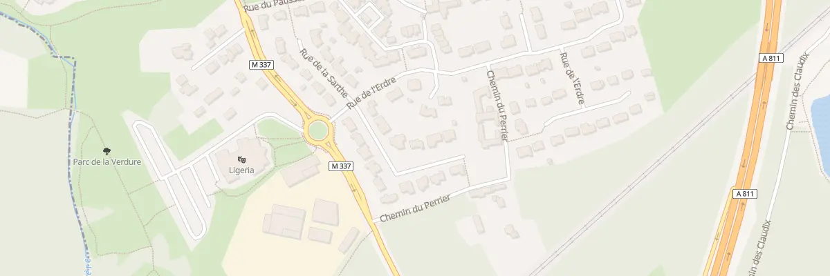 Plan du 7 Rue de la Sèvre à Sainte-Luce-sur-Loire