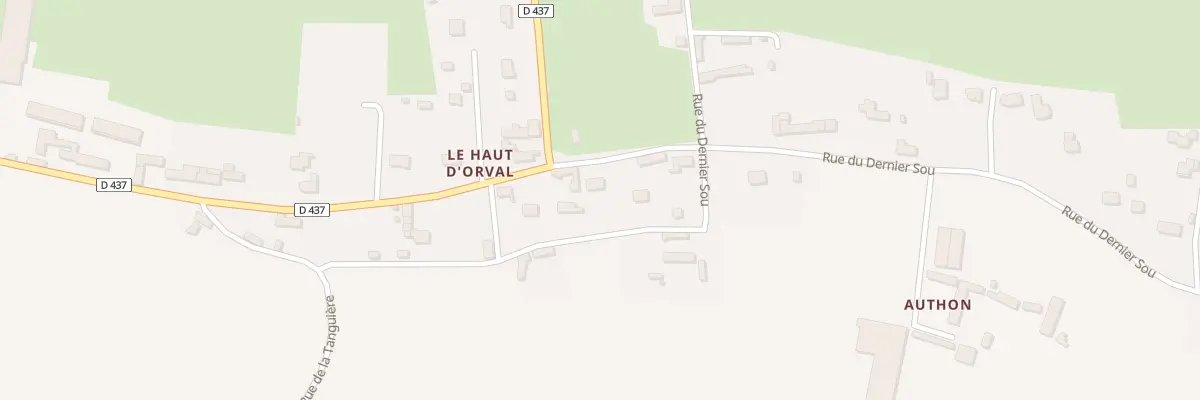 Plan du 55 Rue du Dernier Sou à Orval sur Sienne