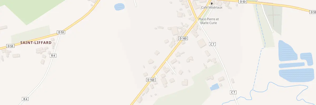 Plan du 18 Rue de la Libération à Thourie