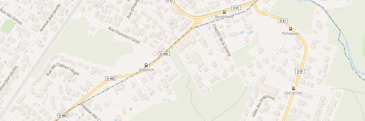 Plan du 132 Rue Georges Lassalle à Boucau