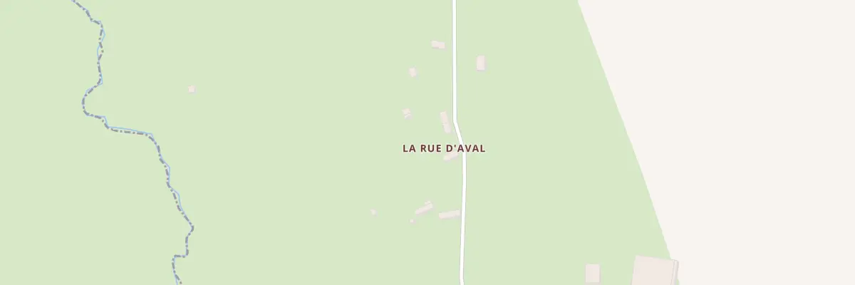 Plan du 3 Rue d’Aval à Crosville-sur-Douve