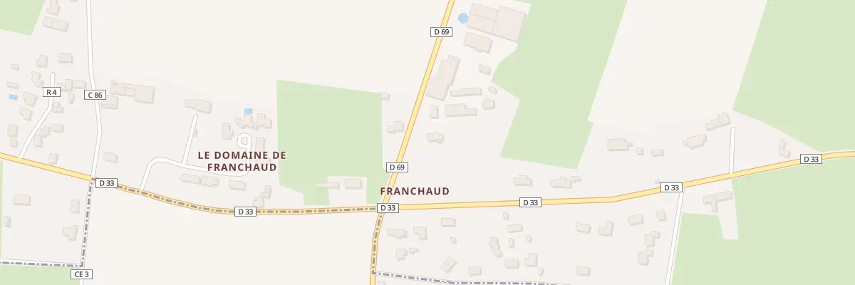 Plan du 400 Franchaud à Joué-sur-Erdre