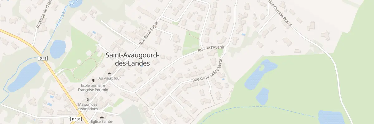 Plan du 18 Rue de l’Avenir à Saint-Avaugourd-des-Landes
