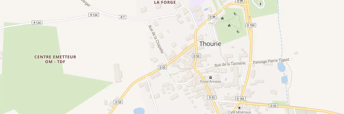 Plan du 10 Rue Saint Lyphard à Thourie