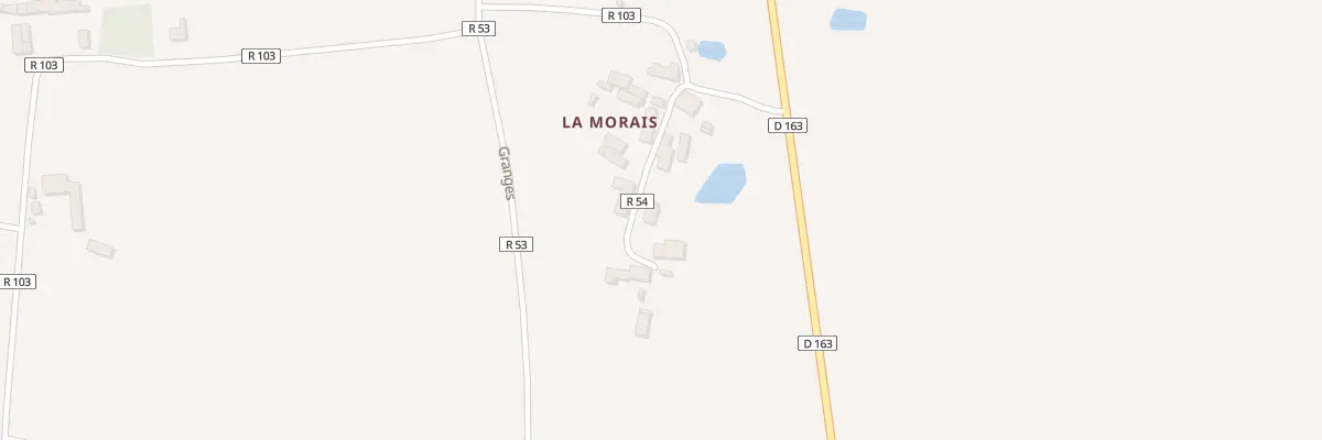 Plan du 5411 La Morais à Thourie