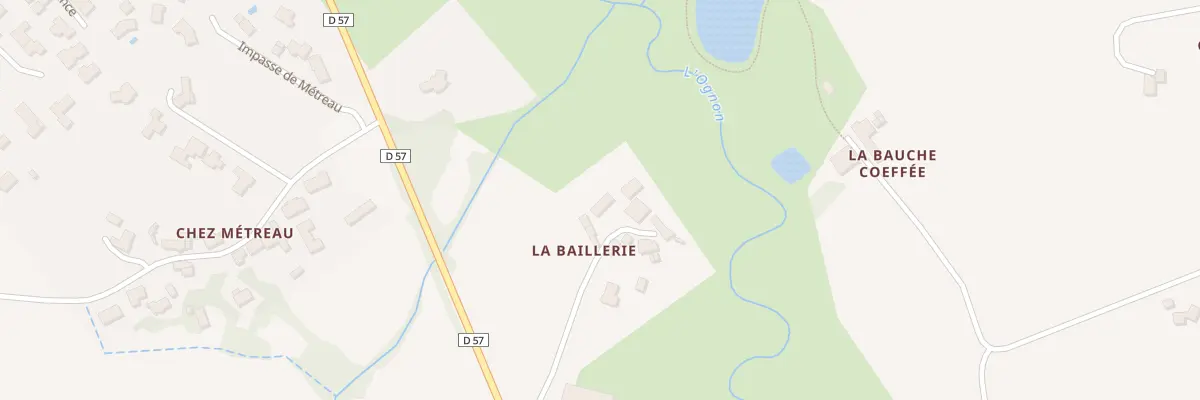 Plan du 4 La Baillerie à Montbert