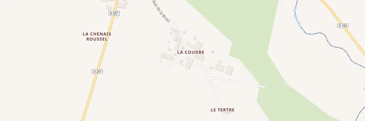 Plan du 10 Rue de la Brutz à Teillay