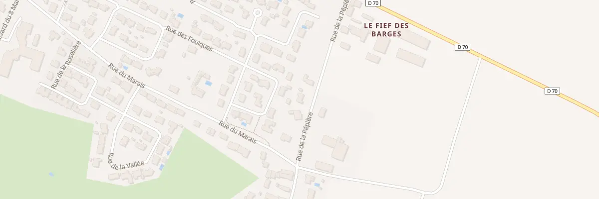 Plan du 196 Rue de la Pépière à Longeville-sur-Mer