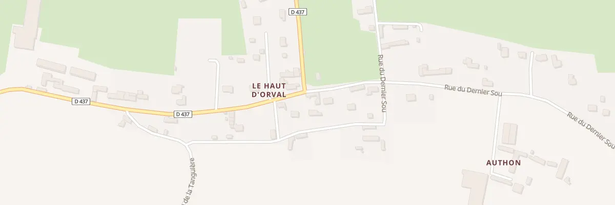 Plan du 57 Rue du Dernier Sou à Orval sur Sienne