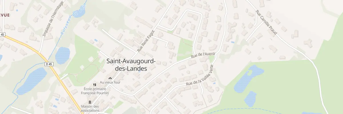 Plan du 17 Rue de l’Avenir à Saint-Avaugourd-des-Landes