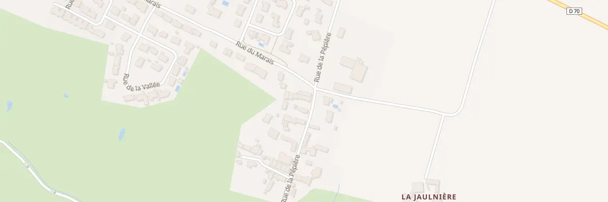 Plan du 322 Rue de la Pépière à Longeville-sur-Mer