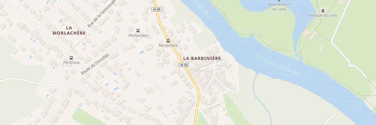 Plan du 68 Rue Auguste Garnier à Vertou