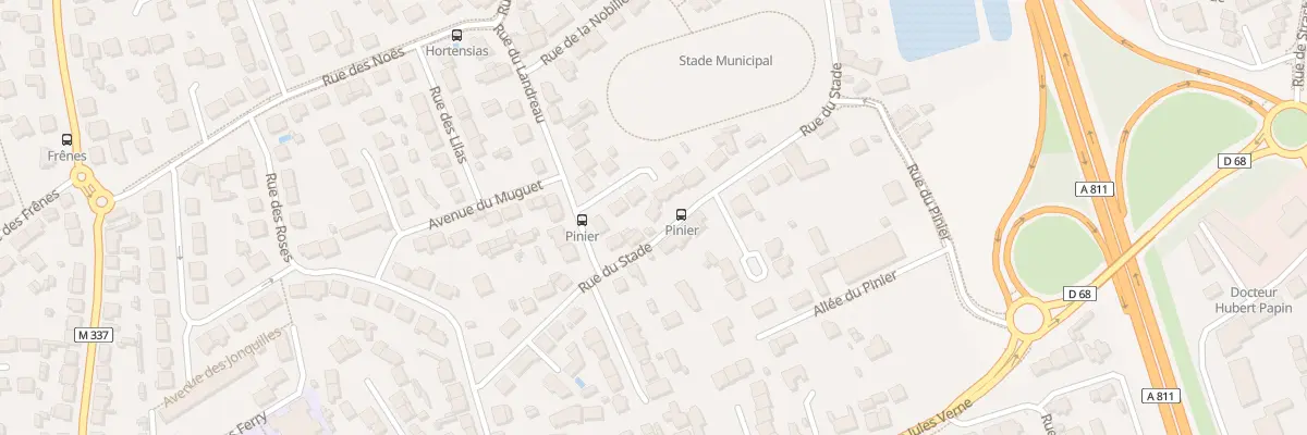Plan du 27 Rue du Stade à Sainte-Luce-sur-Loire