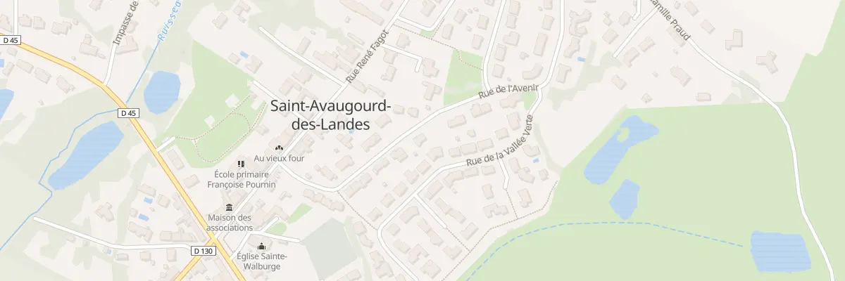 Plan du 16 Rue de l’Avenir à Saint-Avaugourd-des-Landes