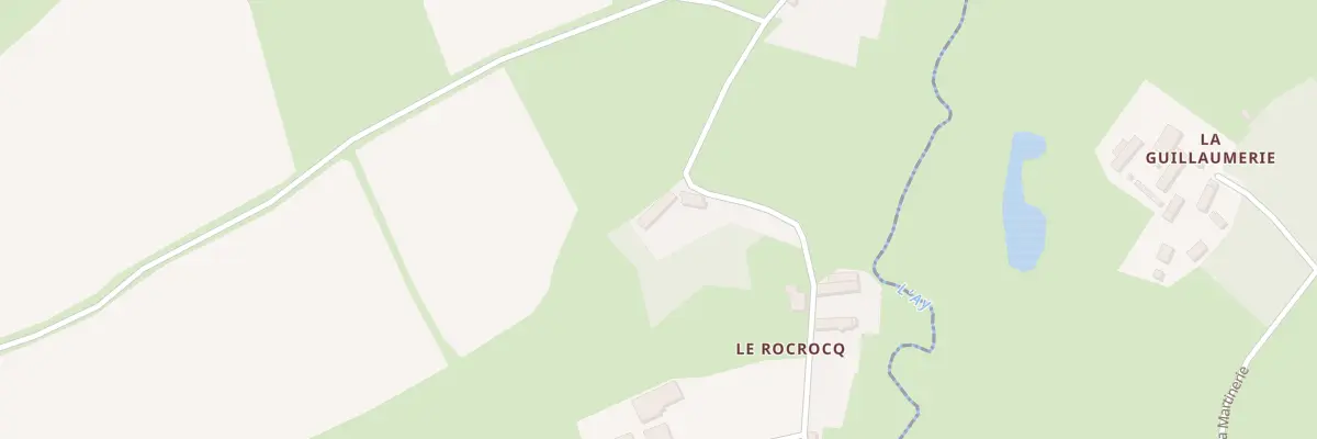 Plan du 25 Rue de la Vallée de l’Ay à La Feuillie