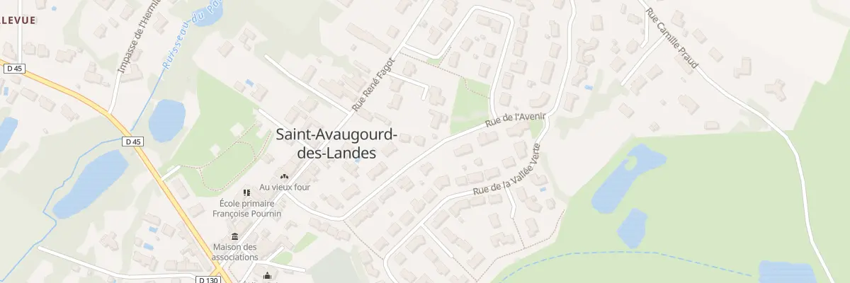 Plan du 15 Rue de l’Avenir à Saint-Avaugourd-des-Landes