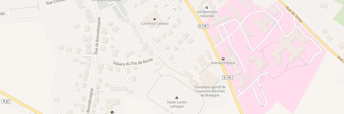 Plan du 11 Sq du Thabor à Val-Couesnon