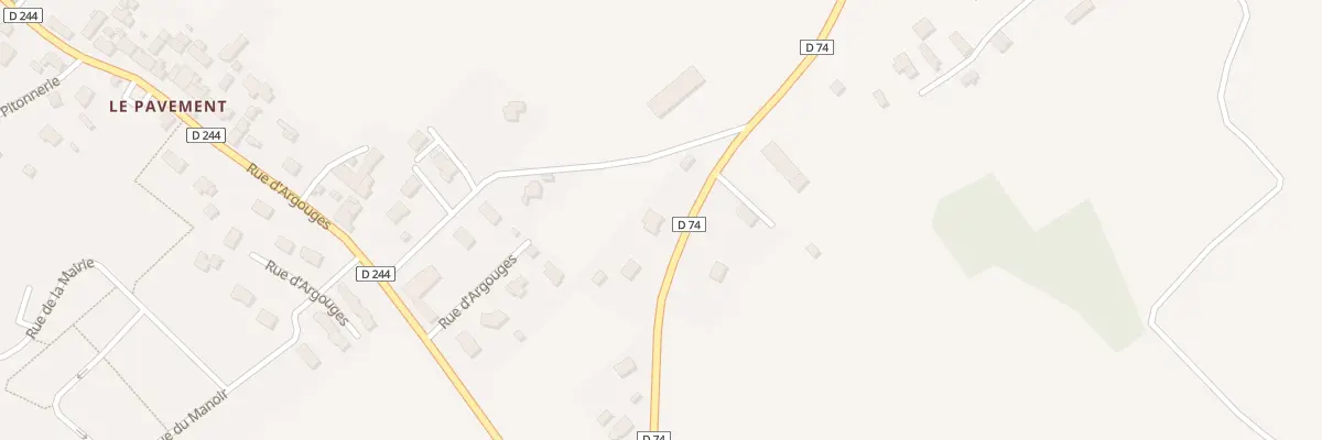 Plan du 9 Rte de l’Ermitage à Gratot