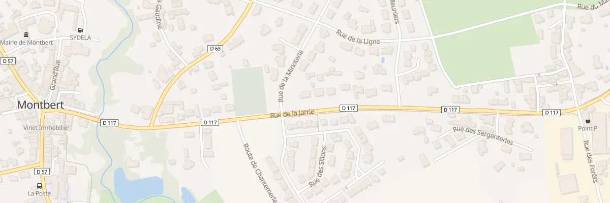 Plan du 19 Rue de la Jarrie à Montbert