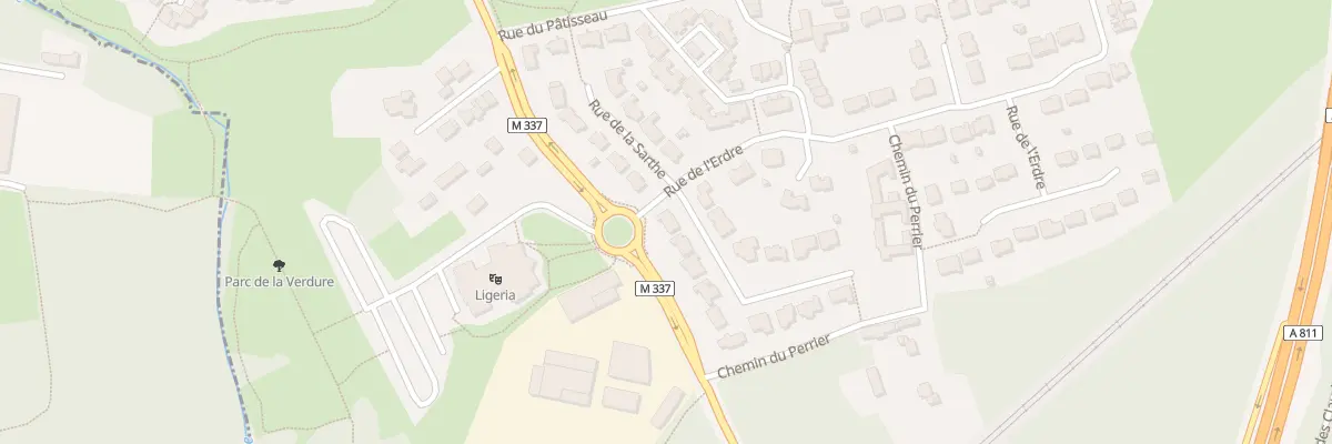 Plan du 2 Rue de la Sèvre à Sainte-Luce-sur-Loire
