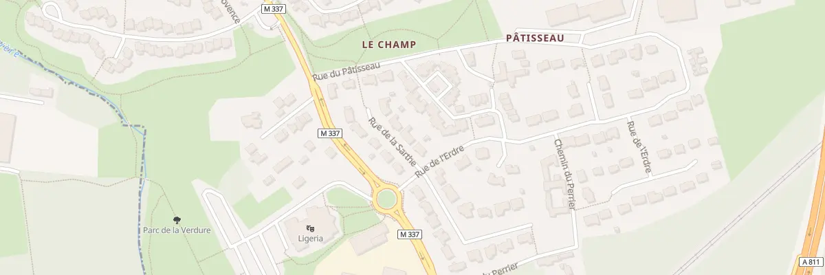 Plan du 4 Rue de la Sarthe à Sainte-Luce-sur-Loire