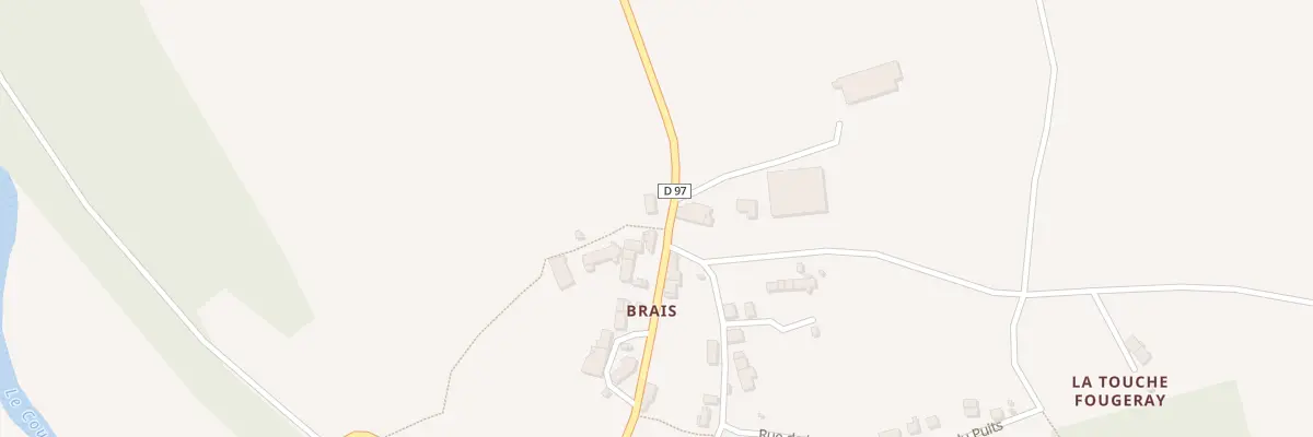 Plan du 5092 Brais à Vieux-Vy-sur-Couesnon