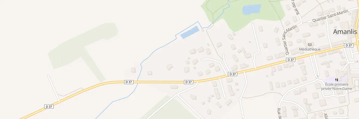 Plan du 30 Rue du Bois Teilleul à Amanlis