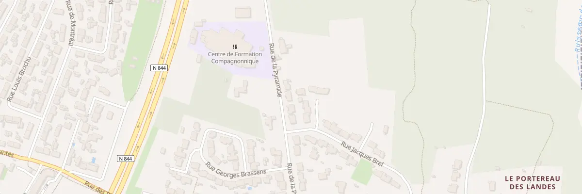 Plan du 243 Rue de la Pyramide à Saint-Sébastien-sur-Loire