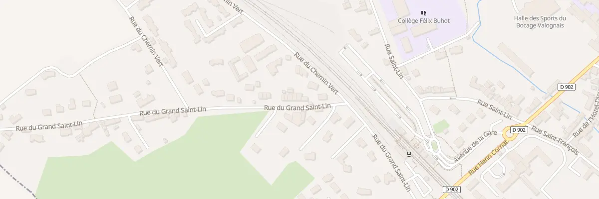 Plan du 4 Rue du Grand Saint-lin à Valognes