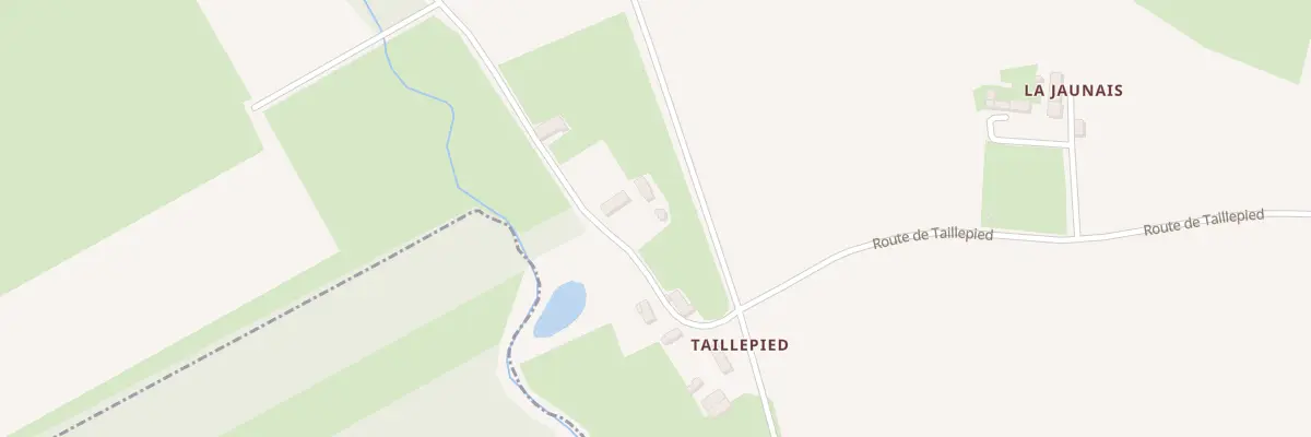 Plan du 6 Taillepied à Sacey
