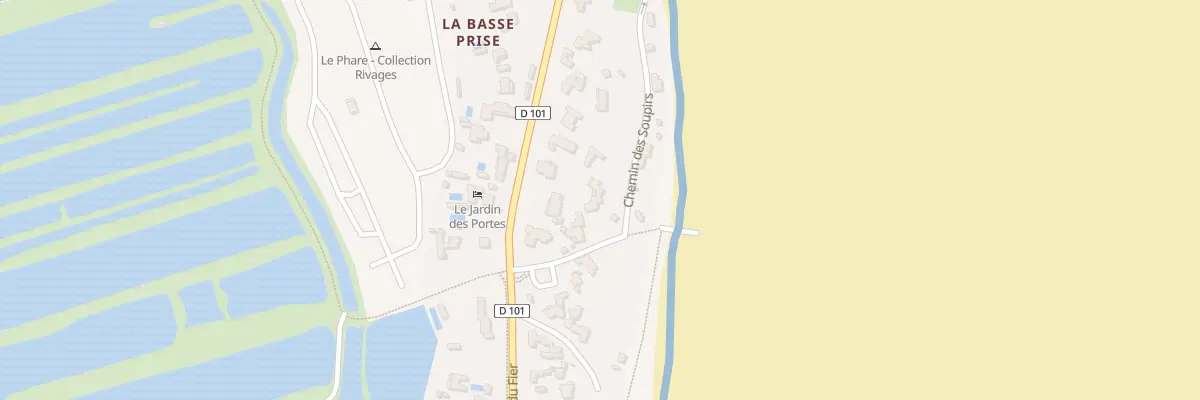Plan du 3 Che des Soupirs aux Portes-en-Ré