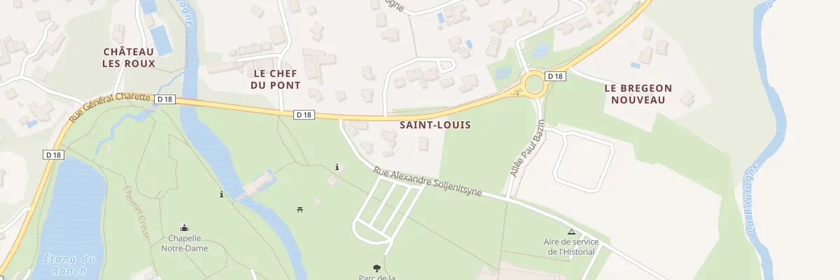 Plan du 8 Saint-louis aux Lucs-sur-Boulogne