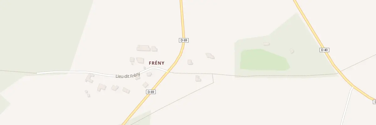 Plan du 11 Freny à Saint-Aubin-des-Châteaux