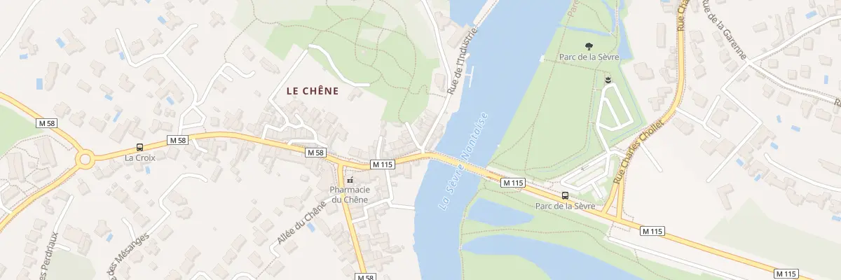 Plan du 4 Rue de l’Industrie à Vertou