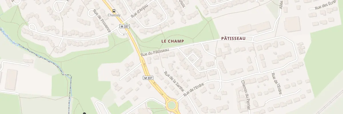 Plan du 8 Che du Patisseau à Sainte-Luce-sur-Loire