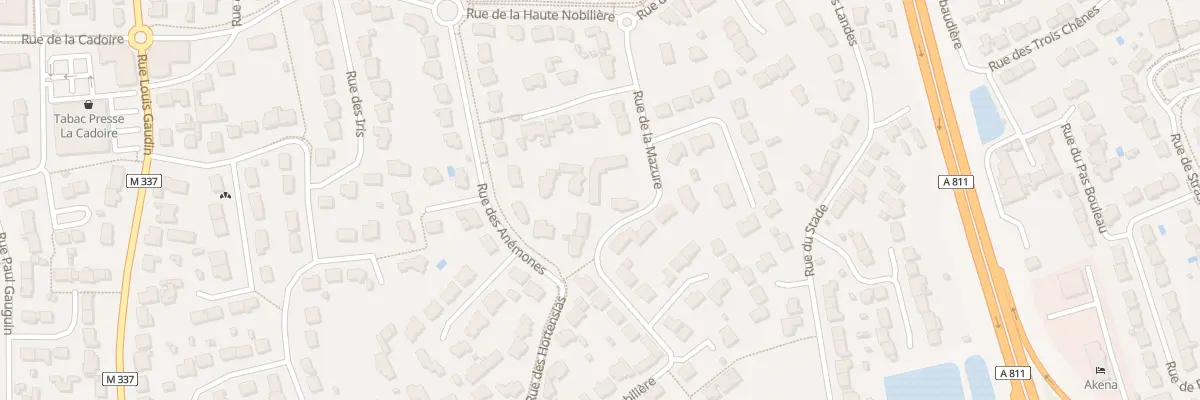 Plan du 21B Rue de la Nobilière à Sainte-Luce-sur-Loire