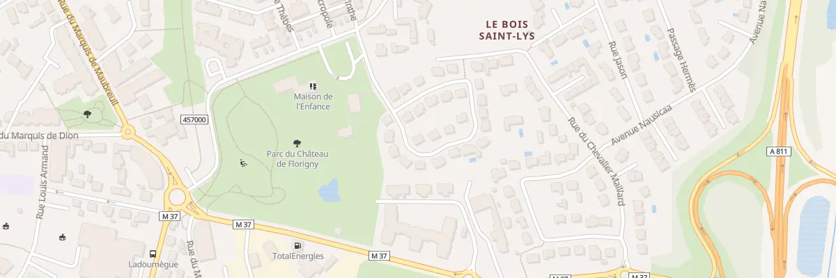 Plan du 8 Rue Hélios à Carquefou