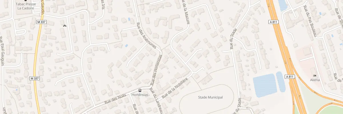 Plan du 15 Rue de la Nobilière à Sainte-Luce-sur-Loire