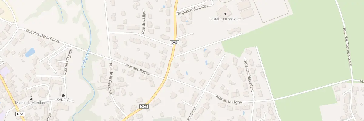 Plan du 26B Rue des Moulins à Montbert