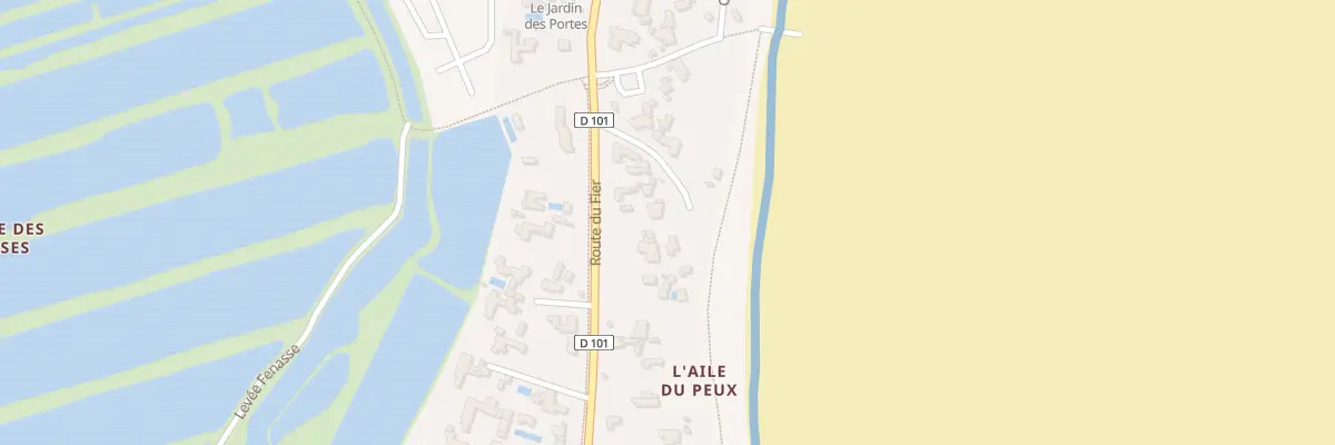 Plan du 41 Rte du Fier aux Portes-en-Ré