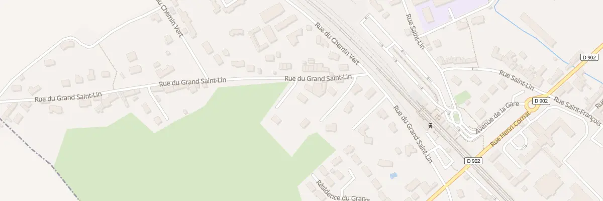 Plan du 7 Rue du Grand Saint-lin à Valognes