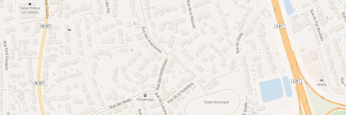 Plan du 17 Rue de la Nobilière à Sainte-Luce-sur-Loire