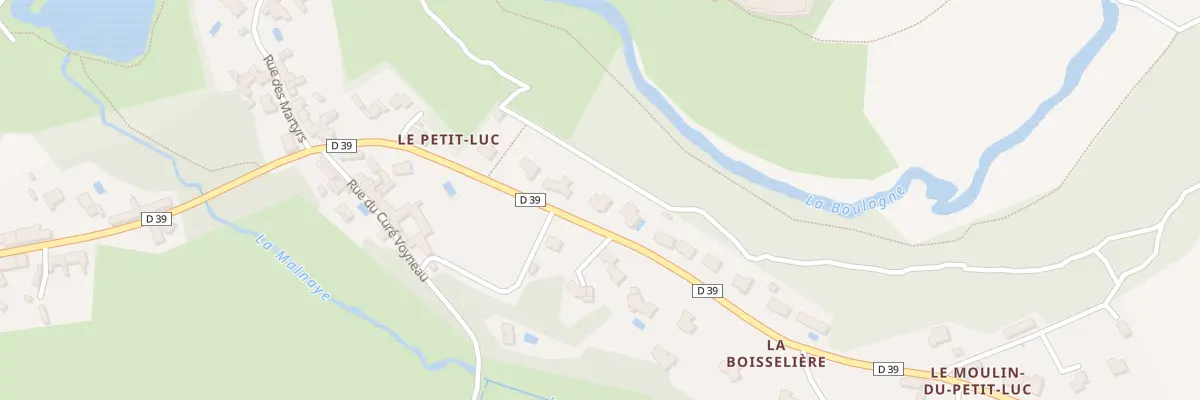 Plan du 199 Rue de la croix moinet aux Lucs-sur-Boulogne