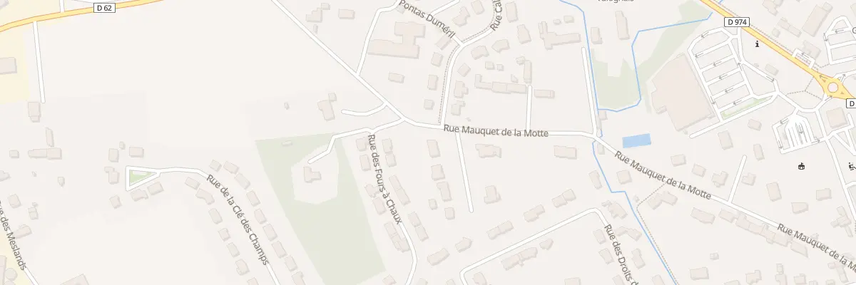 Plan du 1 Imp le Broc à Valognes