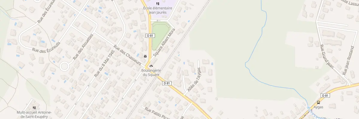 Plan du 131T Av Lénine à Tarnos