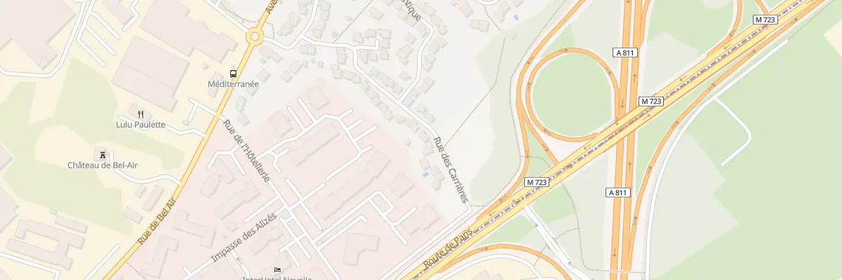 Plan du 32 Rue des Carrières à Carquefou