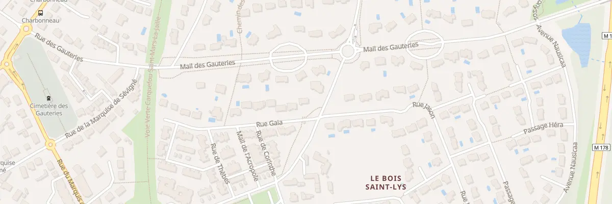 Plan du 25 Rue Gaia à Carquefou