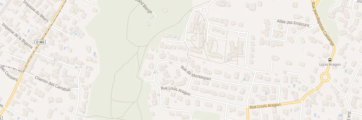 Plan du 43 Rue de Montespan à Boucau